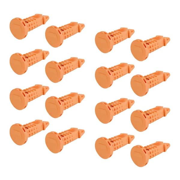 Quick-Insert Locks for Arachni Flex Workbench Tabletops-Secure and Easy Attachment, No Tools Needed (16-Pack)
