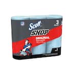 Blue Shop Towel Cleaning Wipes (3-Pack Bundle of 3)