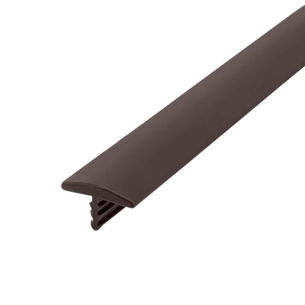 5/8 in. Dark Brown Flexible Polyethylene Center Barb Hobbyist Pack Bumper T