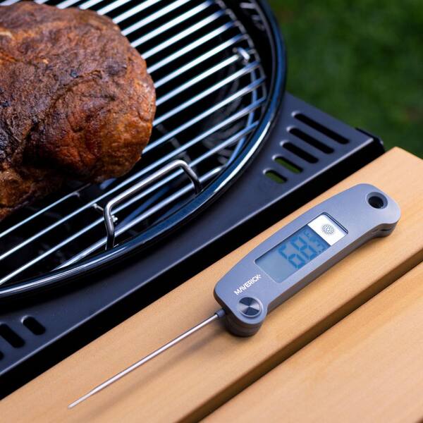 Maverick Grey Extra Large LCD Thermocouple Thermometer PT-51 - The