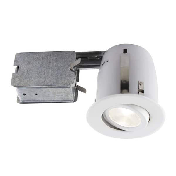 Bazz 3 85 In White Slim Multidirectional Recessed Lighting Fixture Designed For Insulated Ceiling 510l8w The Home Depot - Insulating Ceiling Recessed Lights Bazz 3 85 In White Slim Multidirectional Recessed Lighting Fixture Designed For Insulated Ceiling 510l8w The Home Depot - Insulating Ceiling Recessed Lights
