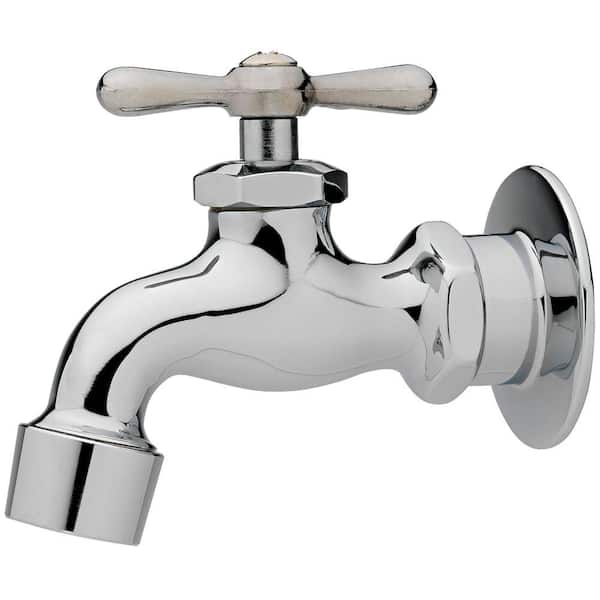 Homewerks Worldwide Chrome Single-Handle Wall-Mount Faucet