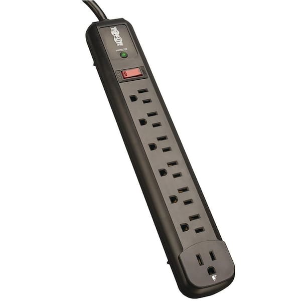 Tripp Lite Protect It 4 ft. Cord with 7-Outlet Strip Surge Protector