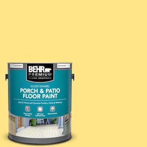 1 gal. #P300-5 Upbeat Gloss Enamel Interior/Exterior Porch and Patio Floor Paint
