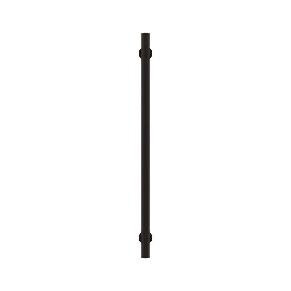 Modern Oil-Rubbed Bronze Bar Cabinet Pull with Mounting Hardware