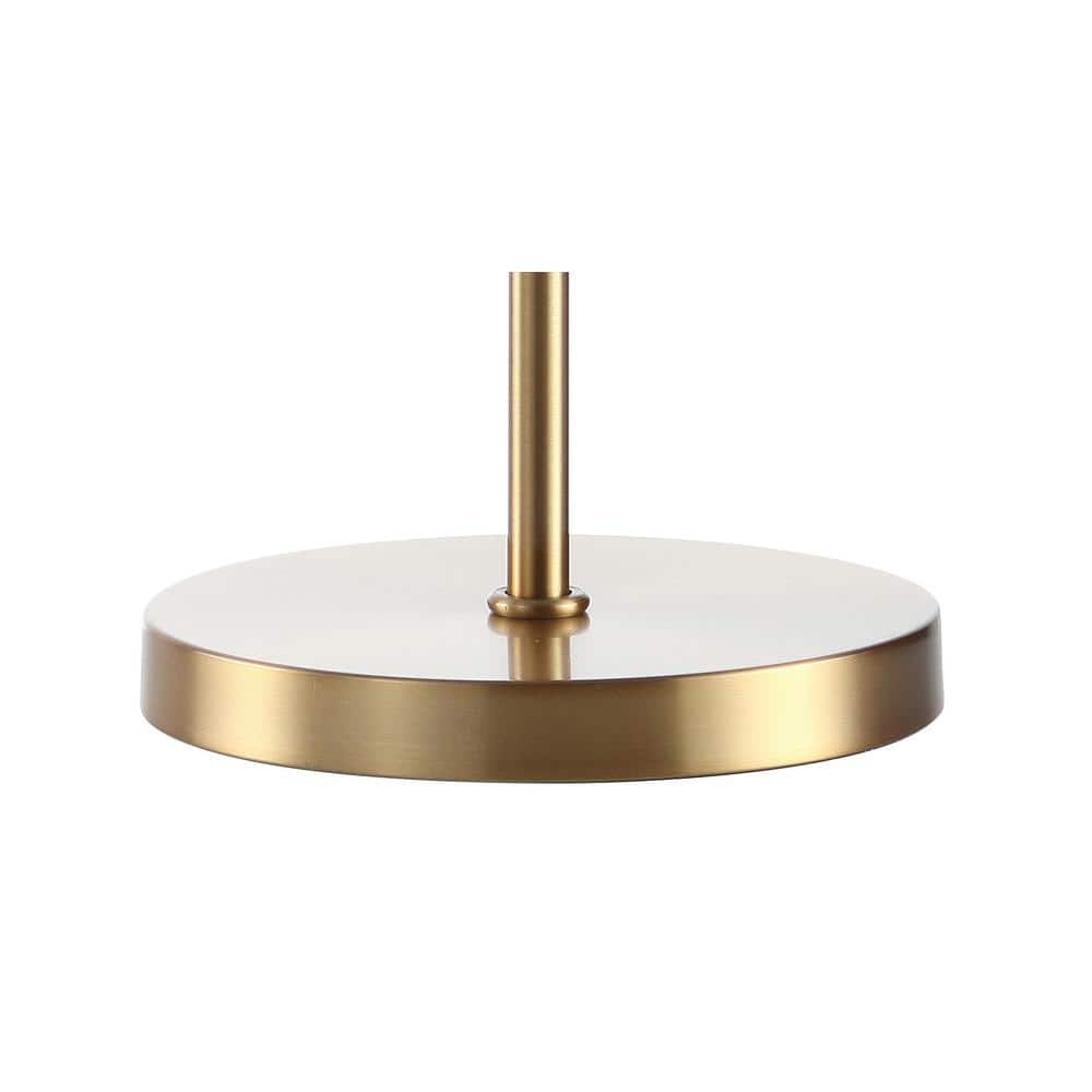 Buckingham 25" Brass Gold Crystal Chandelier Table Lamp