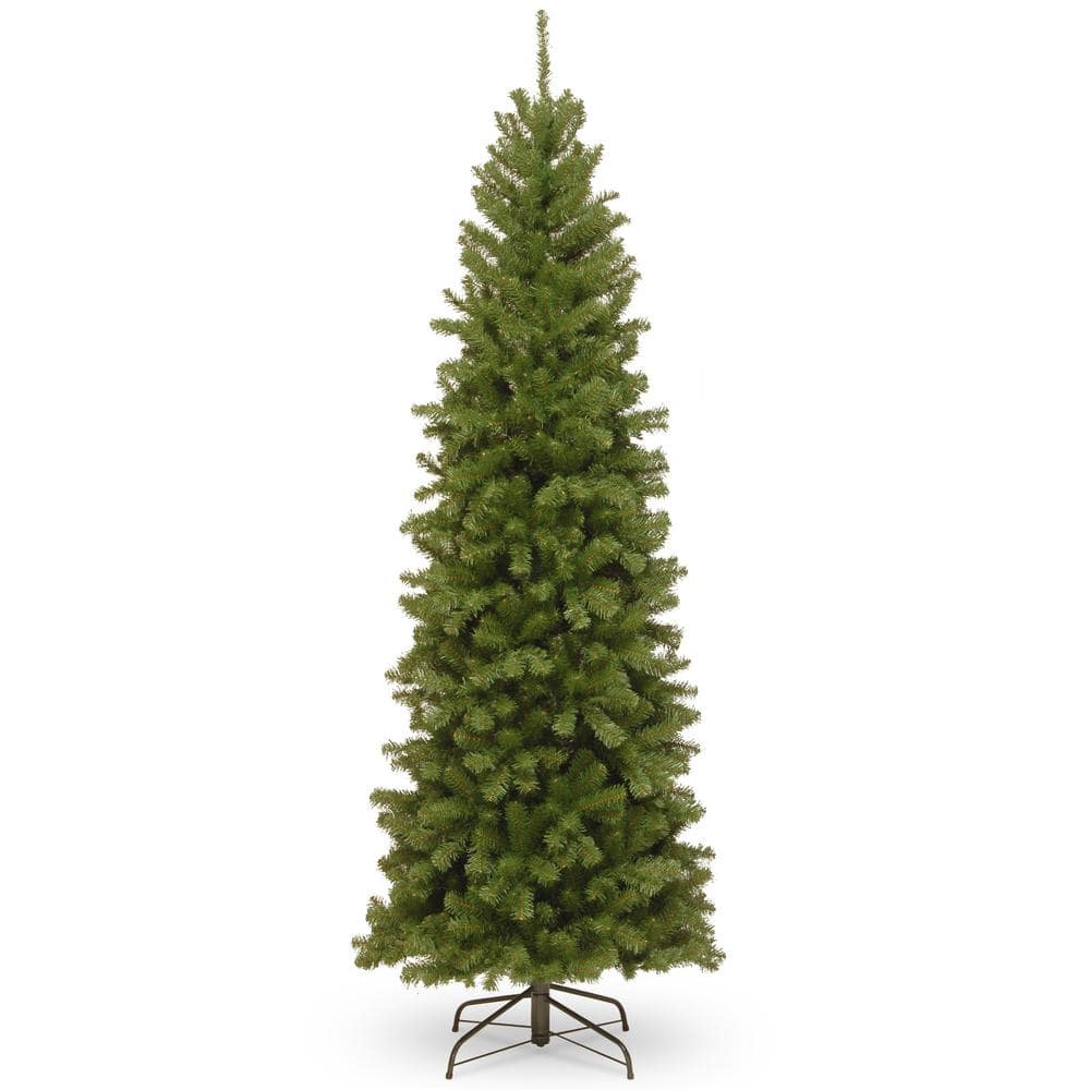 National Tree Company 7 ft. North Valley Spruce Pencil Slim Artificial Christmas Tree