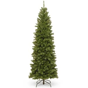 7 ft. North Valley Spruce Pencil Slim Artificial Christmas Tree