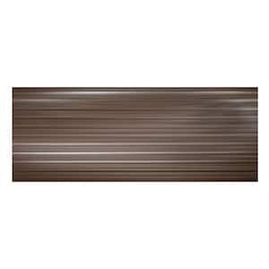 Brown 9.25 in. x 24 in. PVC Stair Tread Cover