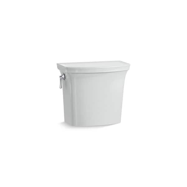 KOHLER Corbelle 1.28 GPF Single Flush Toilet Tank Only in Ice Grey