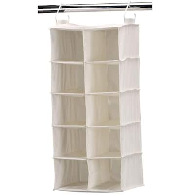 ClosetMaid 57.5 in. H 18-Pair White Metal Hanging Shoe Organizer 8040 - The  Home Depot