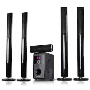 RCA 1000-Watt 5.1-Channel Home Theater System with Bluetooth, FM Tuner  RT2781HBU - The Home Depot