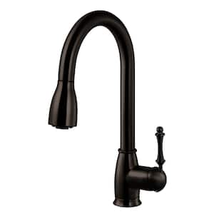 Camden Single-Handle Pull Down Sprayer Kitchen Faucet with CeraDox Technology in Oil Rubbed Bronze
