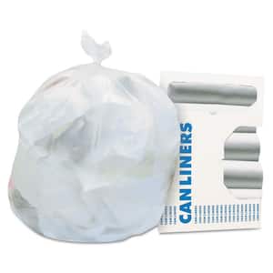 38 in. x 58 in. 60 Gal. 1.1 mil Clear Linear Low-Density Trash Can Liners (100/Carton)