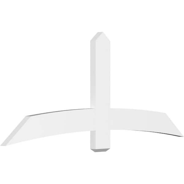 Ekena Millwork Bellingham 72 in. W x 30 in. H x 2 in. D Signature Polyurethane Bracket