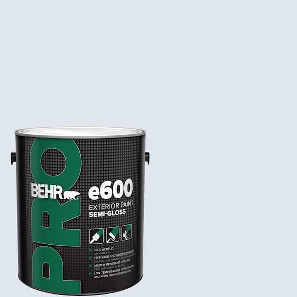 1 gal. #580A-1 Fog Semi-Gloss Exterior Paint
