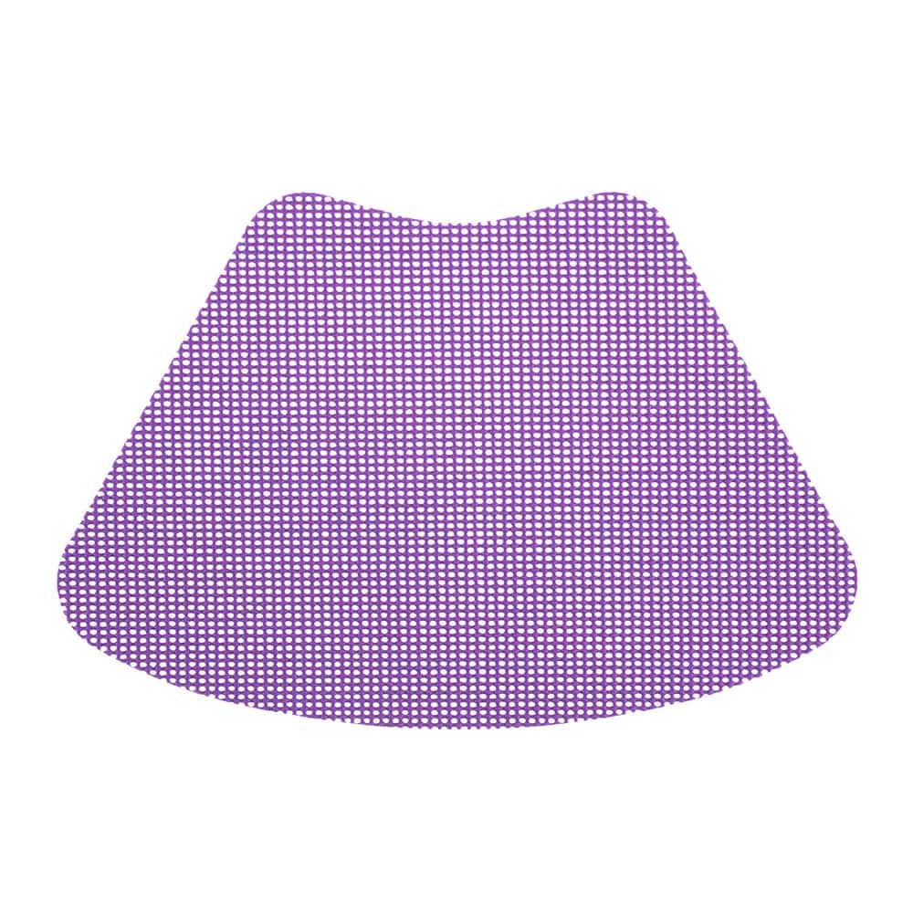 Fishnet 19 in. x 13 in. Purple PVC Covered Jute Wedge Placemat (Set of 6) price history on PriceWatchPro