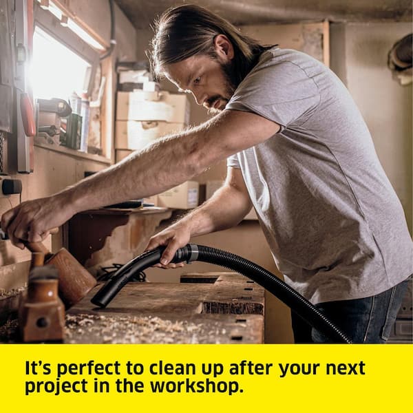 Karcher WD 3 Multi-Purpose 4.5 Gal. Wet-Dry Shop Vacuum Cleaner