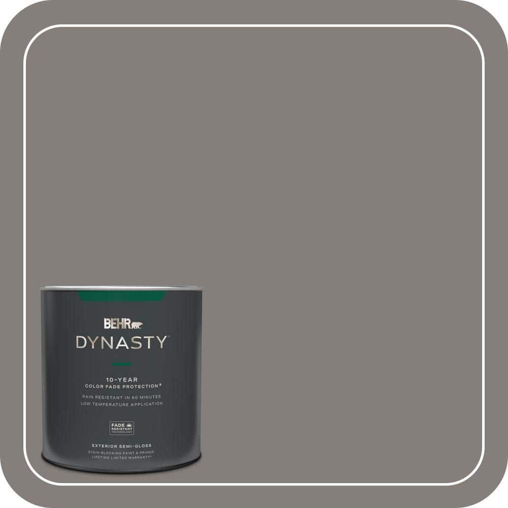 1 qt. #PPU18-17 Suede Gray Semi-Gloss Exterior Stain-Blocking Paint & Primer price history on PriceWatchPro