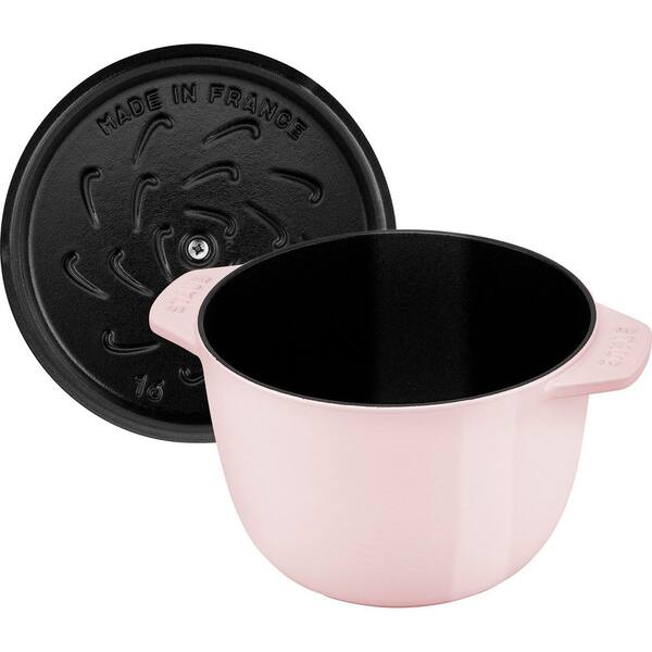 staub Cast Iron 1.5 qt. Porcelain-Enameled Cast Iron Petite French