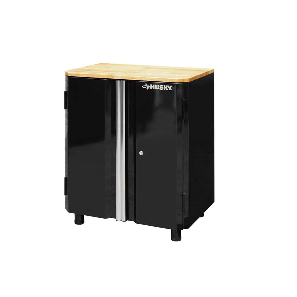 Husky Ready-to-Assemble 28 in. W x 32 in. H x 18 in. D 2-Door Steel ...