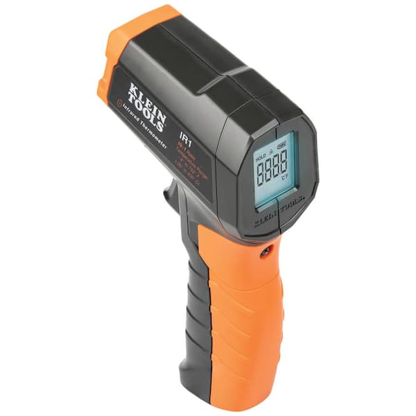 Klein Tools Infrared Digital Thermometer with Targeting Laser (10:1) IR1 -  The Home Depot