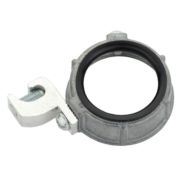 Commercial Electric 1-1/4 in. Rigid Metal Conduit (RMC) Insulated Metallic Grounding Bushing with Lay-in Lug