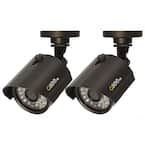 Indoor and Outdoor Q-See Home Security Cameras Black BNC 1080P Analog HD Add-On Bullet Surveillance Camera 2-Pack Night Vision QTH8053BA-2 Indoor and Outdoor Q-See Home Security Cameras Black BNC 1080P Analog HD Add-On Bullet Surveillance Camera 2-Pack Night Vision QTH8053BA-2