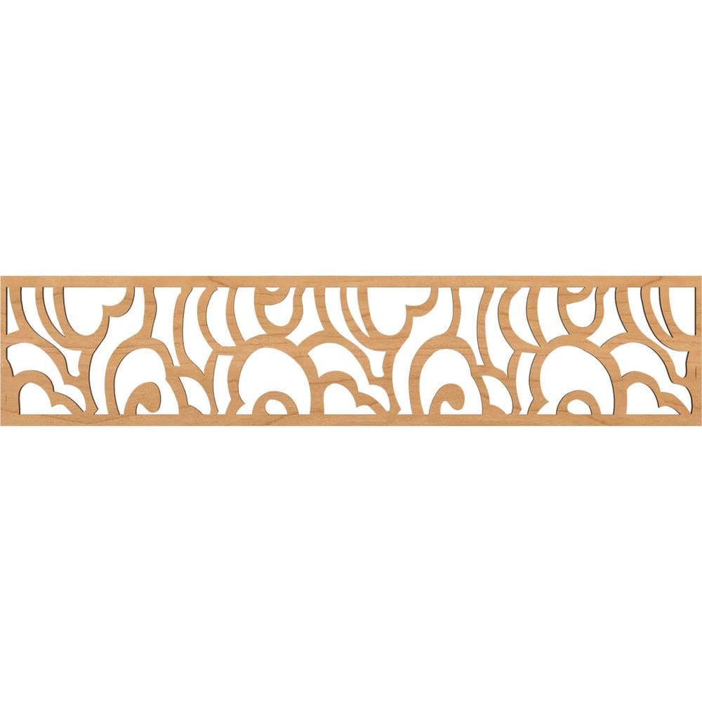 Maple Millwork Ekena Millwork Springfield Fretwork 0.25 in. D x 46.75 in. W x 10 in. L ...