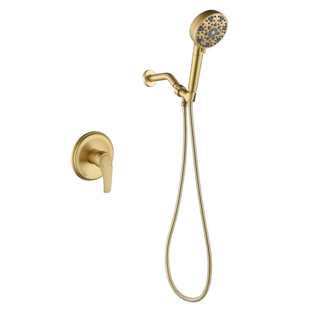 Single Handle 7-Spray Shower Faucet 1.8 GPM with Pressure Balance
