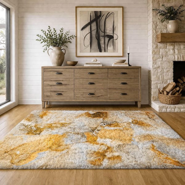 Addison Rugs Dream Shag Premium Machine Washable Abstract ADS526
