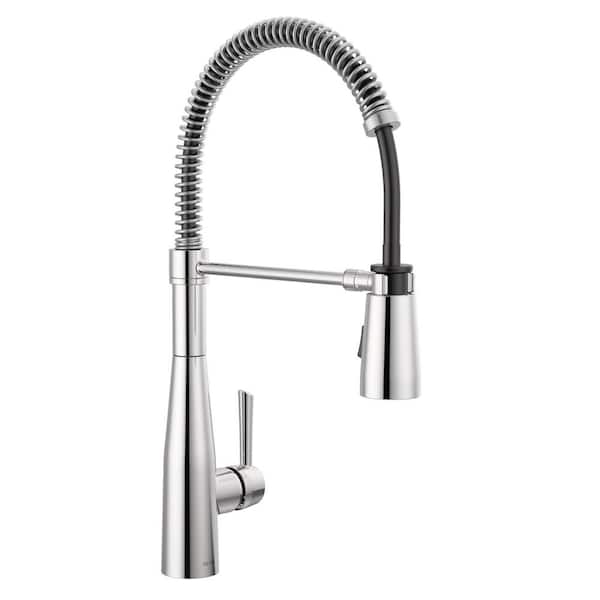 Delta Essa Single Handle Pull Down Sprayer Kitchen Faucet with