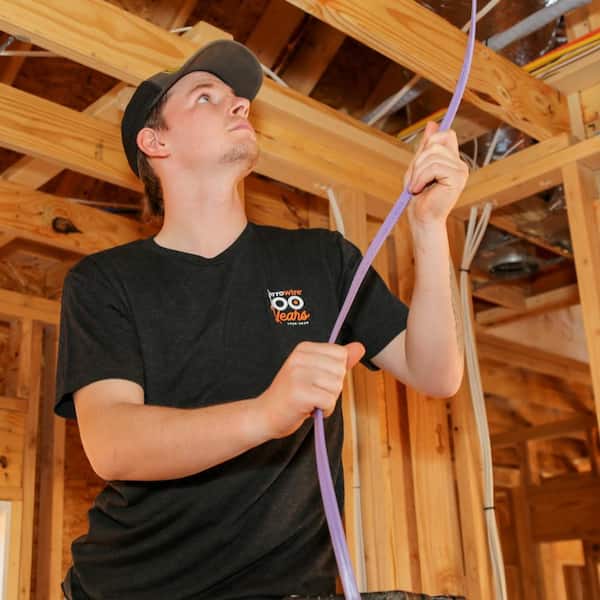Cerrowire 100 ft. 12/3 Purple Solid CerroMax SLiPWire Copper