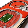 YouTheFan NFL Cleveland Browns 8 in. x 32 in. Wooden 3D Stadium Banner-FirstEnergy  Stadium 0952725 - The Home Depot