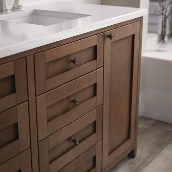 Porter 1-1/8 in. (28 mm) Classic Oil Rubbed Bronze Cabinet Knob