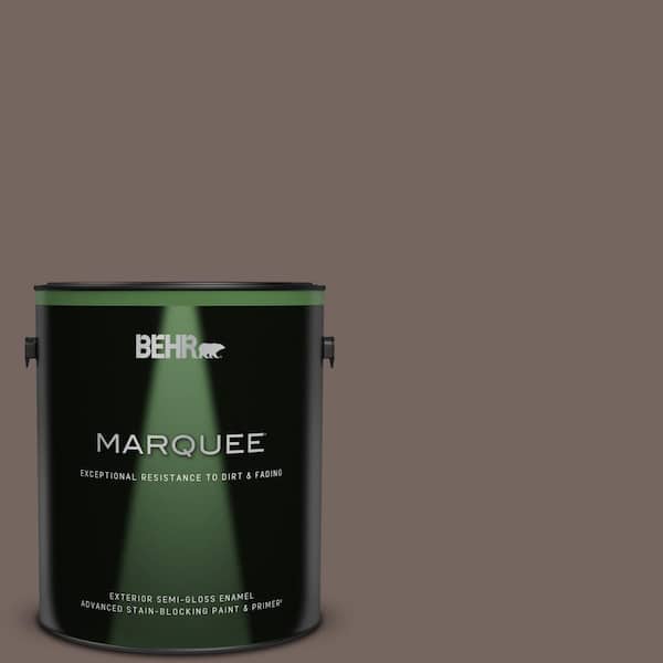 BEHR MARQUEE 1 gal. #780B-6 Mountain Ridge Semi-Gloss Enamel Exterior Paint & Primer