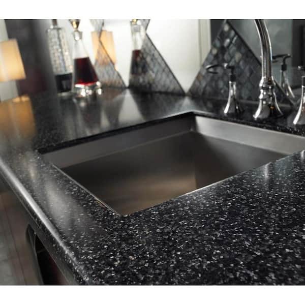 2 in. x 2 in. Solid Surface Countertop Sample in Merapi