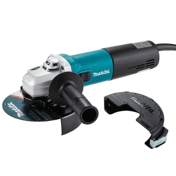 6 in. SJS Corded High-Power Cut-Off/Angle Grinder, Slide Switch, Variable Speed