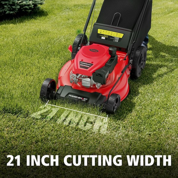 PowerSmart 21 in. 144cc OHV 4-stroke engine 3-in-1 Gas Push Lawn