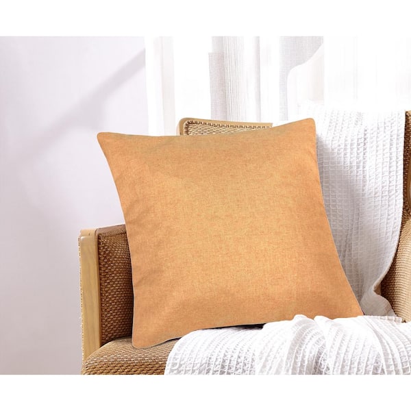 Harper Lane Massa Decorative Pillow Orange 18 in. x 18 in.