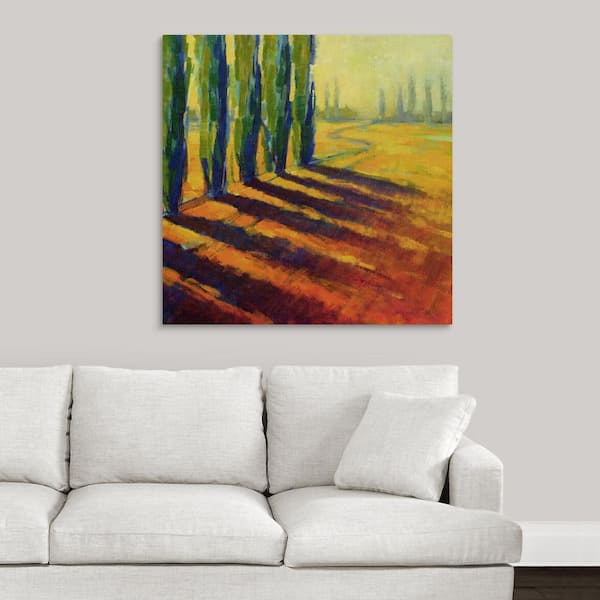 GreatBigCanvas 36 in. x 36 in. "Colors of Summer 4" by Konnie Kim Canvas Wall Art