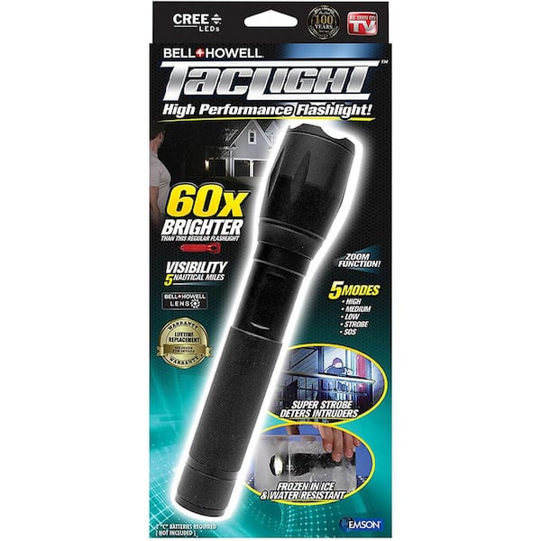 Bell & Howell TACLIGHT TAC Light Tactical Flashlight HIGH Performance
