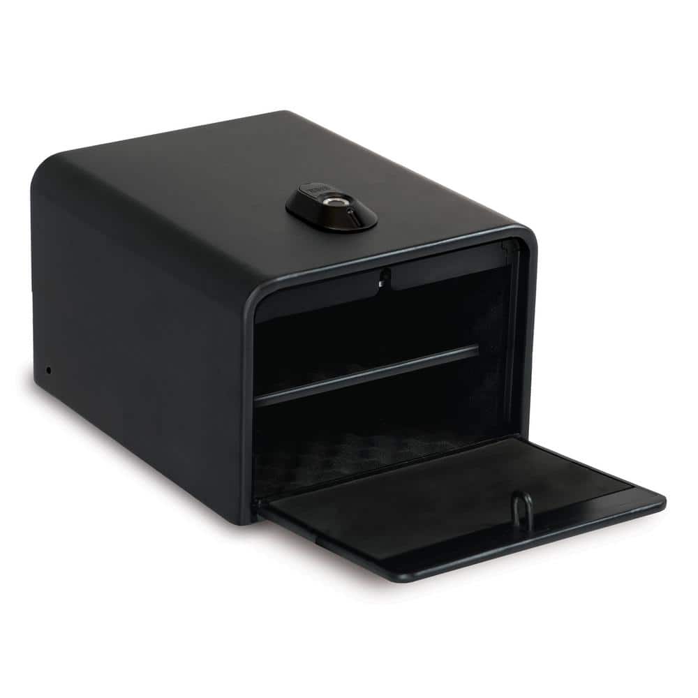 Matte Black Biometric Quick Access Home Defense Vault