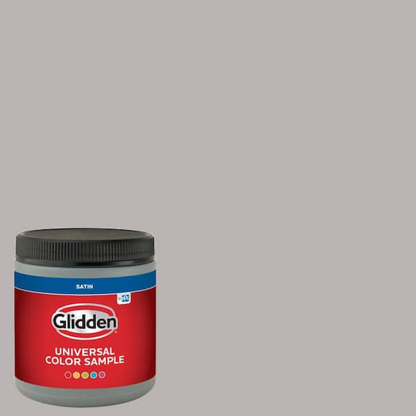 Glidden 8 oz. PPG1002-4 Gray Marble Satin Interior Paint Sample