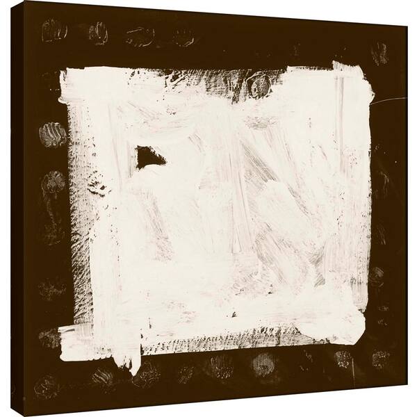 PTM Images 15 in. x 15 in. ''Sepia M'' Printed Canvas Wall Art