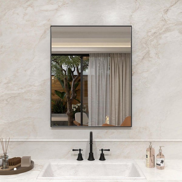 Sylanor 24 in. W x 30 in. H Rectangular Aluminum Framed Wall