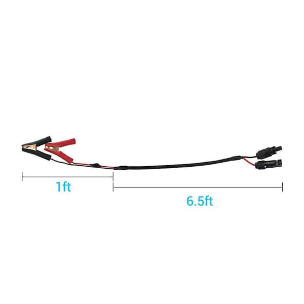 Solar Panel Extension Cable - 1ft - iblinds