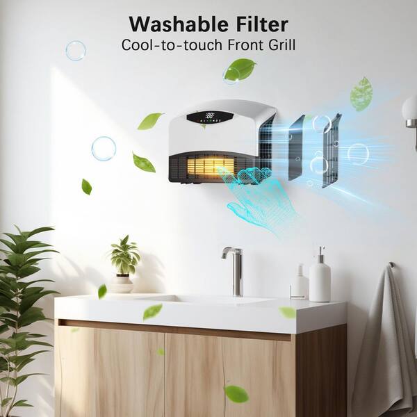 5200 BTU 1500W Smart Wall Heater with WiFi Alexa Remote Control 3 5200 BTU 1500W Smart Wall Heater with WiFi Alexa Remote Control 3