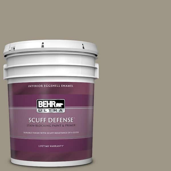 BEHR ULTRA 5 gal. Home Decorators Collection #HDC-CT-20 Greywood Extra Durable Eggshell Enamel Interior Paint & Primer