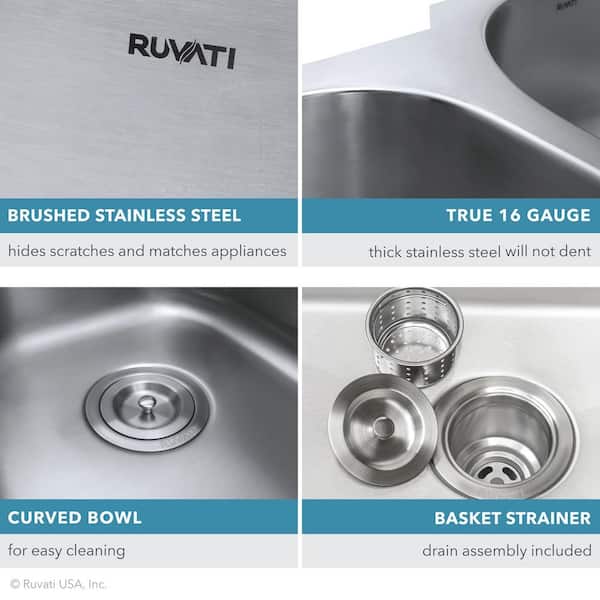 https://images.thdstatic.com/productImages/82e07f6d-d05b-4833-a049-6fc7e1ed0dd5/svn/brushed-stainless-steel-ruvati-undermount-kitchen-sinks-rvm4200-1d_600.jpg
